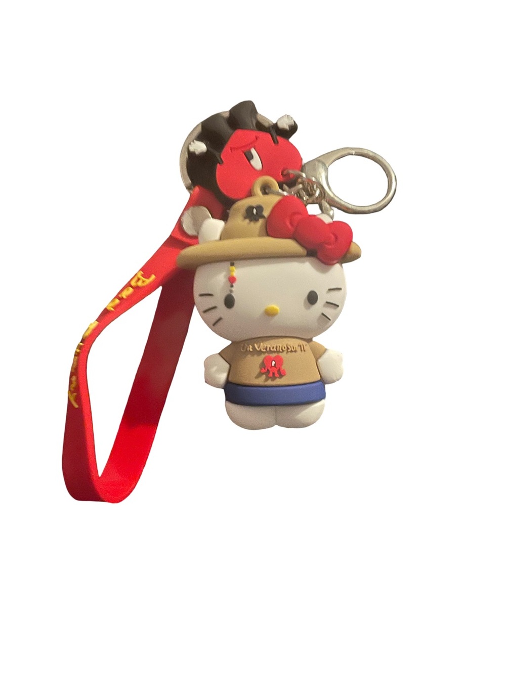 Hello Kitty Bad Bunny keychain